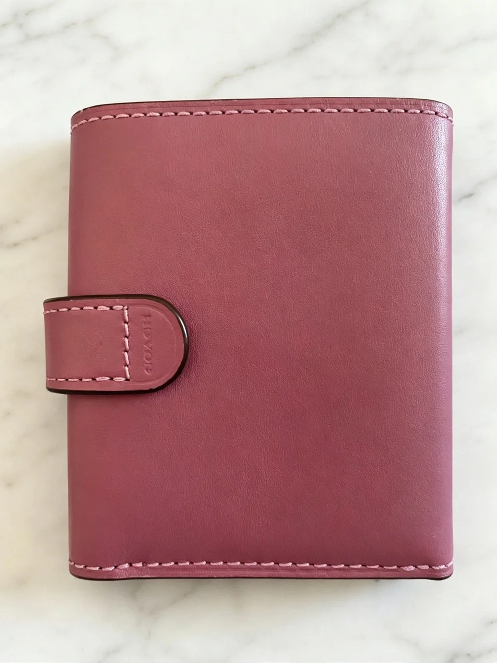 Coach 1941 Small Trifold Wallet Primrose Glovetanned Leather